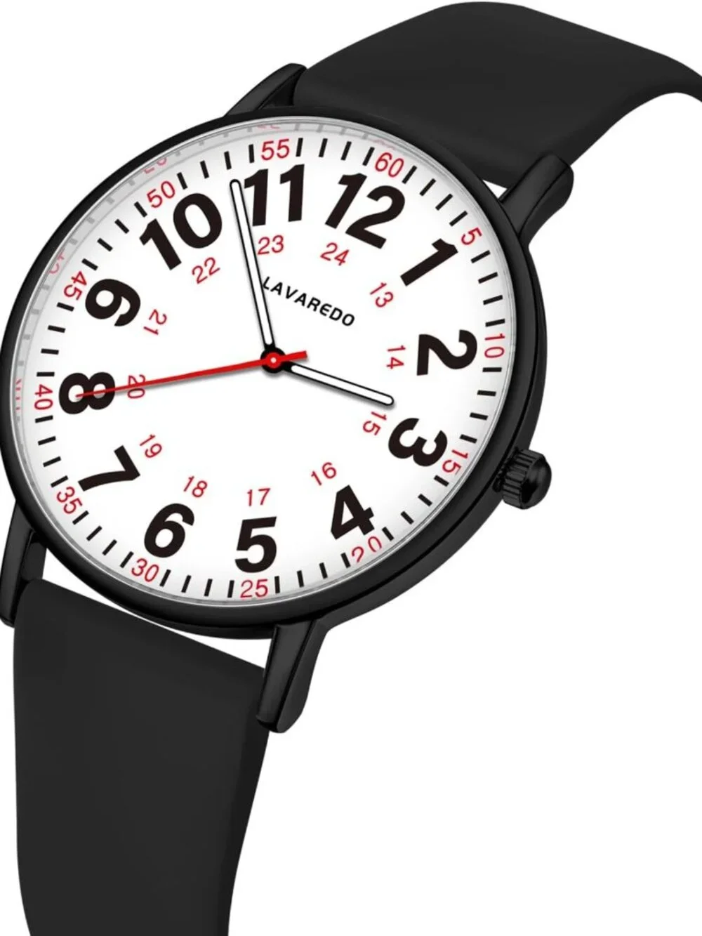 Luminous Nurse Watch for Women, Waterproof Japanese Quartz, Stylish Healthcare